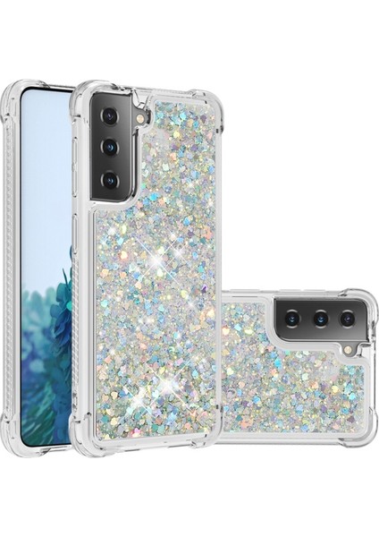 Samsung Galaxy S21 + 5g Için Parıltılı Telefon Kılıfı (Yurt Dışından)