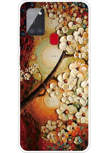 Samsung Galaxy A21S Için Baskılı Desenli Esnek Tpu Telefon Kılıfı (Yurt Dışından)