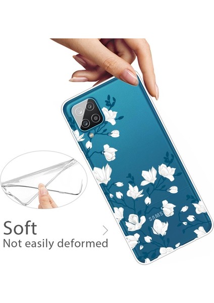 Samsung Galaxy A12 Için Desenli Kaymaz Tpu Telefon Kılıfı (Yurt Dışından) fiyatları