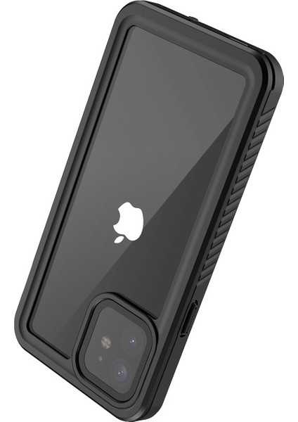 Apple iPhone 12 Için IP68 Suya Dayanıklı Toz Geçirmez Koruyucu Kılıf - Siyah (Yurt Dışından)