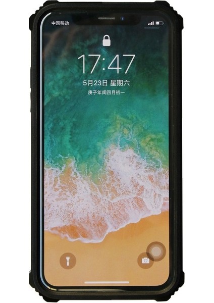 Apple iPhone Xs Max Için Standlı Düşmeye Dayanıklı Manyetik Metal Levhalı Pc + Tpu Telefon Kılıfı - Siyah (Yurt Dışından) indirimleri