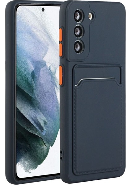 Samsung Galaxy S21 Fe Için Telefon Kılıfı - Koyu Mavi (Yurt Dışından)