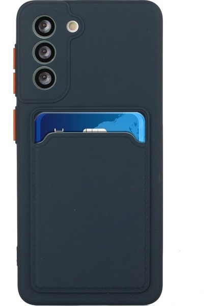 Samsung Galaxy S21 Fe Için Telefon Kılıfı - Koyu Mavi (Yurt Dışından)