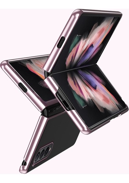 Samsung Galaxy Z Fold3 5g Ile Uyumlu Su Geçirmez Telefon Kılıfı - Siyah (Yurt Dışından)