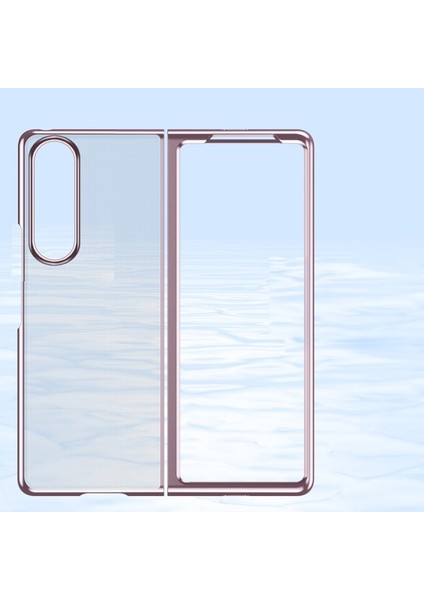 Samsung Galaxy Z Fold3 5g Ile Uyumlu Su Geçirmez Telefon Kılıfı - Siyah (Yurt Dışından)
