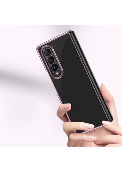 Samsung Galaxy Z Fold3 5g Ile Uyumlu Su Geçirmez Telefon Kılıfı - Siyah (Yurt Dışından)