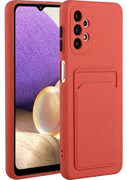 Samsung Galaxy A32 4g Için Telefon Kılıfı - Koyu Kırmızı (Yurt Dışından)