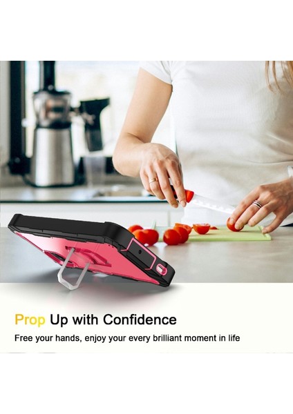 Samsung Galaxy A12 Için Telefon Kılıfı - Siyah / Kırmızı (Yurt Dışından) modelleri