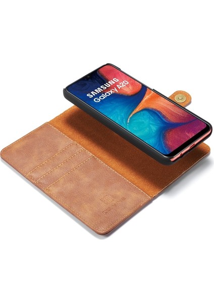 Samsung Galaxy A30 / A20 Için Telefon Kılıfı - Kahverengi (Yurt Dışından)