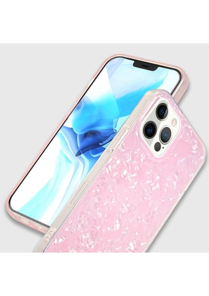 Apple iPhone 12 Pro Max Için Imd Sert Akrilik + Tpu Koruyucu Telefon Kılıfı - Pembe (Yurt Dışından) modelleri