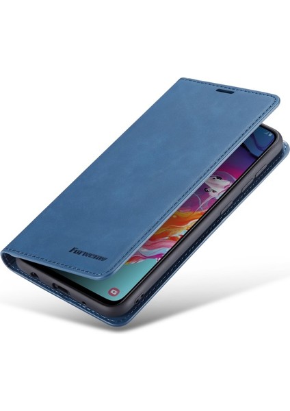 Fantasy Serisi Samsung Galaxy A41 Için Deri Telefon Kılıfı (Yurt Dışından)