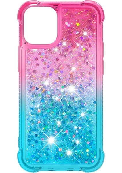 Apple iPhone 13 Mini 5.4 Inç Uyumlu Degrade Tpu Darbeye Dayanıklı Telefon Kılıfı - Pembe / Mavi (Yurt Dışından) fiyatları