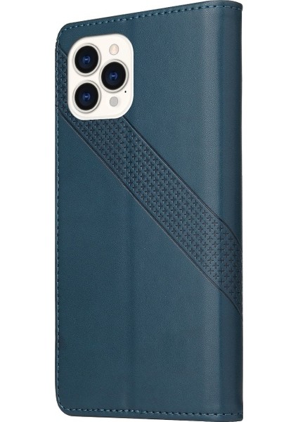 009 Apple iPhone 13 Pro Max 6.7 Inç Uyumlı Çizilmeye Dayanıklı Tpu Deri Telefon Kılıfı - Mavi (Yurt Dışından) fırsatları