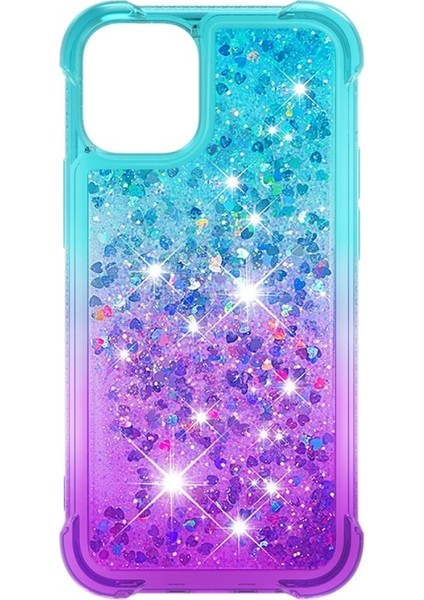 Apple iPhone 13 Mini 5.4 Inç Uyumlu Degrade Tpu Darbeye Dayanıklı Telefon Kılıfı - Mavi / Mor (Yurt Dışından) fiyatları