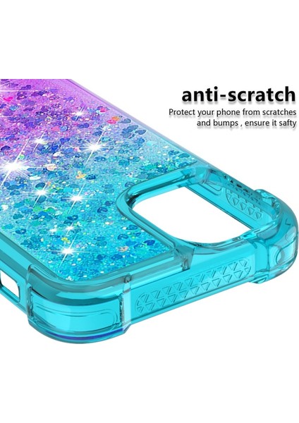 Apple iPhone 13 Mini 5.4 Inç Uyumlu Degrade Tpu Darbeye Dayanıklı Telefon Kılıfı - Mavi / Mor (Yurt Dışından) fırsatları