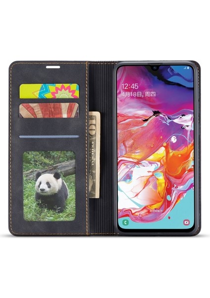 Fantasy Serisi Samsung Galaxy A41 Için Deri Telefon Kılıfı (Yurt Dışından) modelleri