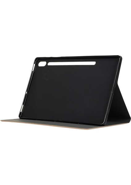 Samsung Galaxy Tabs7 11.0 Için Deri Kılıf - Camgöbeği (Yurt Dışından)