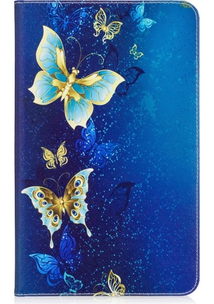 Galaxy Tab A 10.1 (2016) T580 T585 Için Baskılı Tablet Kılıfı - Çok Renkli (Yurt Dışından)