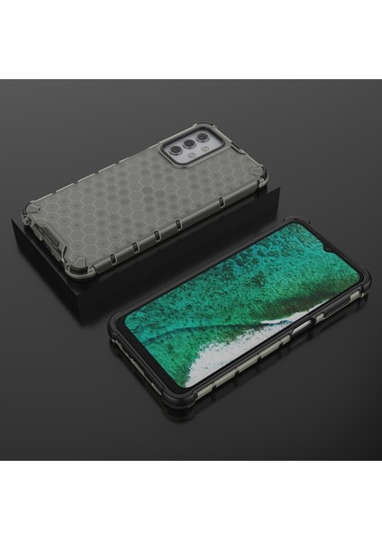 Samsung Galaxy A32 5g Için Petek Desenli Darbeye Dayanıklı Tpu + Pc Telefon Kılıfı (Yurt Dışından) modelleri