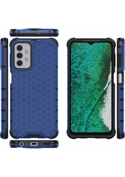 Samsung Galaxy A32 5g Için Petek Desenli Darbeye Dayanıklı Tpu + Pc Telefon Kılıfı (Yurt Dışından) fiyatları