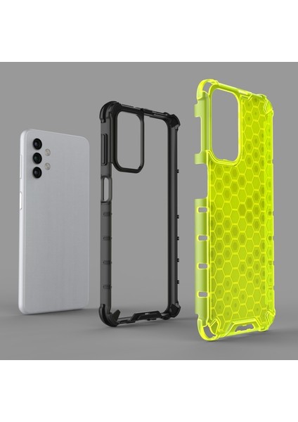 Samsung Galaxy A32 5g Için Petek Desenli Darbeye Dayanıklı Tpu + Pc Telefon Kılıfı (Yurt Dışından) fiyatları