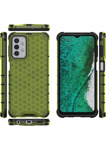 Samsung Galaxy A32 5g Için Petek Desenli Darbeye Dayanıklı Tpu + Pc Telefon Kılıfı (Yurt Dışından) modelleri