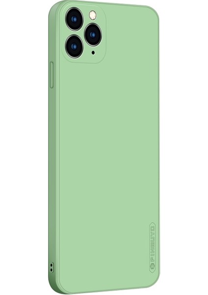 Apple iPhone 11 Pro Max 6.5 Inç Uyumlu Yumuşak Silikon Telefon Kılıfı - Yeşil (Yurt Dışından)