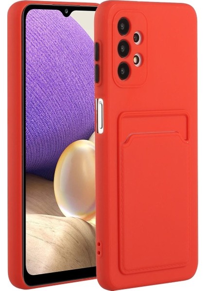 Samsung Galaxy A52 4g / 5g / A52S 5g Için Kart Yuvalı Esnek Tpu Telefon Kılıfı (Yurt Dışından)