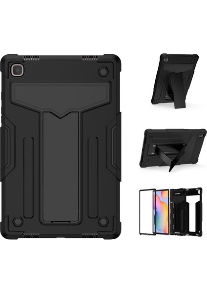 Samsung Galaxy Tab A7 10.4 (2020) Için Destek Çubuklu Pc Silikon Tablet Kılıfı (Yurt Dışından)
