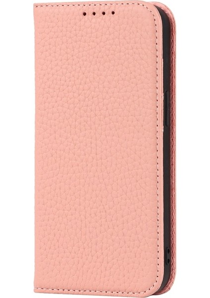 Apple iPhone 13 Pro 6.1 Inç Uyumlu Çizilmeye Dayanıklı Deri Telefon Kılıfı - Pembe (Yurt Dışından) modelleri