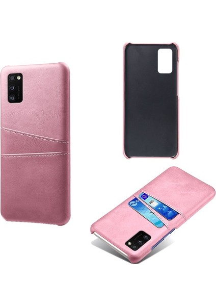 Pu Deri Kaplamalı Samsung Galaxy A41 Için Telefon Kılıfı - Açık Pembe (Yurt Dışından) fiyatları
