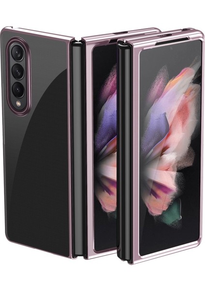 Samsung Galaxy Z Fold3 5g Ile Uyumlu Su Geçirmez Telefon Kılıfı - Pembe (Yurt Dışından)