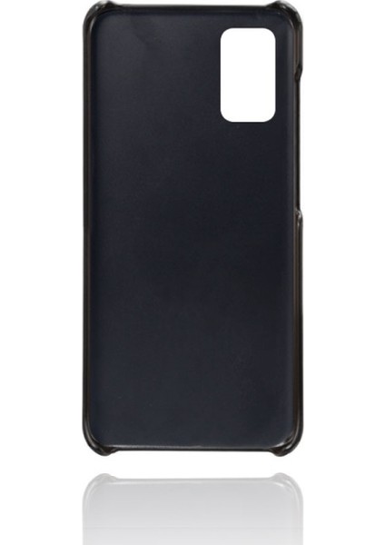 Pu Deri Kaplamalı Samsung Galaxy A41 Için Telefon Kılıfı - Siyah (Yurt Dışından) modelleri