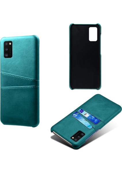 Pu Deri Kaplamalı Samsung Galaxy A41 Için Telefon Kılıfı - Yeşil (Yurt Dışından) fiyatları