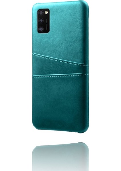 Pu Deri Kaplamalı Samsung Galaxy A41 Için Telefon Kılıfı - Yeşil (Yurt Dışından) indirimleri