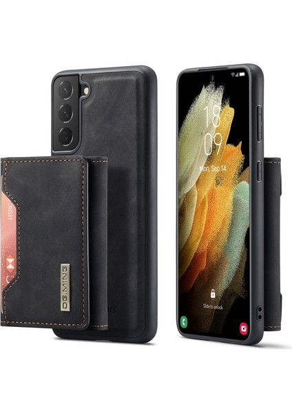 M2 Serisi Hibrit Samsung Galaxy S21 Fe Için Telefon Kılıfı - Siyah (Yurt Dışından)