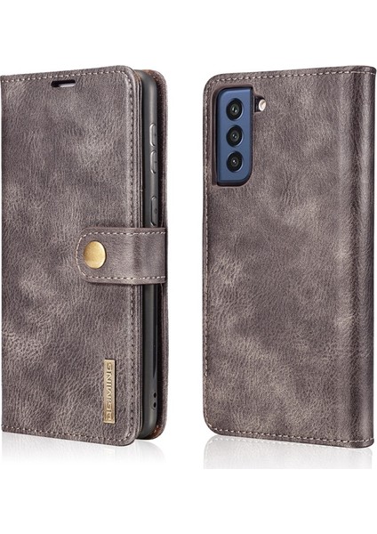 Deri Tpu Samsung Galaxy S21 Fe Için Telefon Kılıfı - Gri (Yurt Dışından) indirimleri