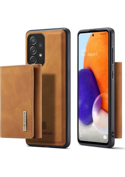 M1 Serisi Samsung Galaxy A73 5g Için Telefon Kılıfı - Kahverengi (Yurt Dışından)