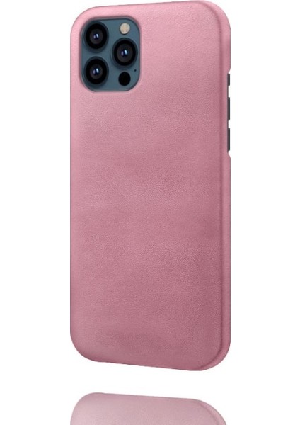 Apple iPhone 13 Pro Max Için Pu Deri Kaplamalı Pc Telefon Kılıfı - Gül Altın (Yurt Dışından) modelleri