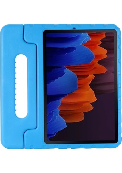 Eva Köpük Galaxy Tab S7 Plus T970 12.4 Inç Için Tablet Kılıfı - Mavi (Yurt Dışından)