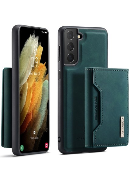 M2 Serisi Hibrit Samsung Galaxy S21 + 5g Için Telefon Kılıfı - Yeşil (Yurt Dışından)