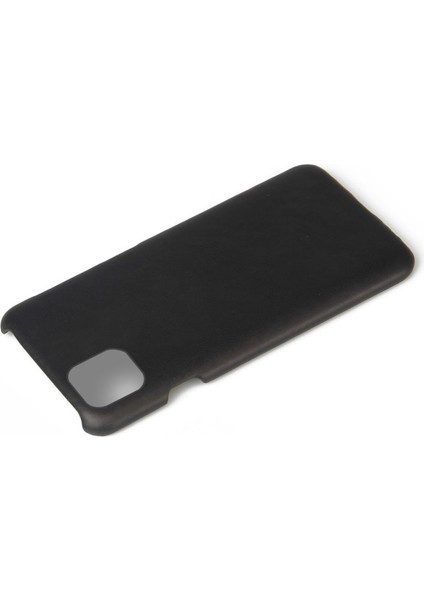 Apple iPhone 11 Için Pu Deri Kaplamalı Plastik Telefon Kılıfı - Siyah (Yurt Dışından) fiyatları