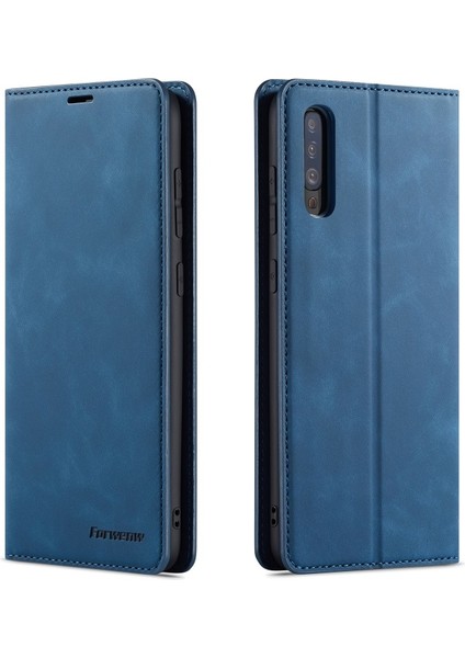 Samsung Galaxy A50 Için Deri Telefon Kılıfı (Yurt Dışından)