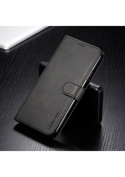 Apple iPhone 11 Pro Max Için Pu Deri Cüzdan Tasarımlı Kılıf - Siyah (Yurt Dışından) fırsatları