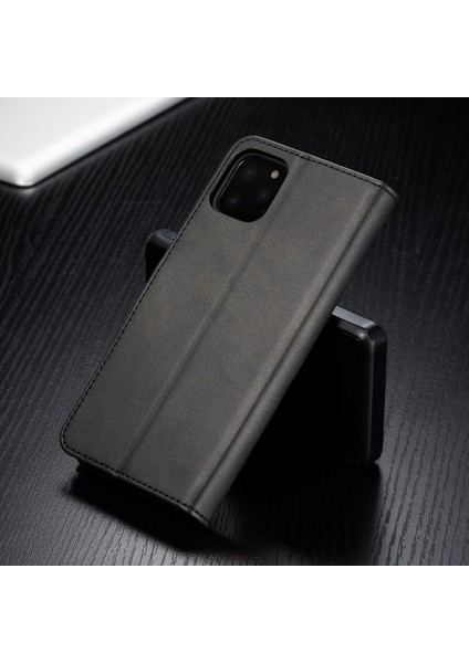 Apple iPhone 11 Pro Max Için Pu Deri Cüzdan Tasarımlı Kılıf - Siyah (Yurt Dışından) indirimleri