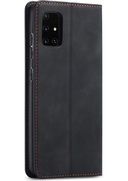 Samsung Galaxy A51 Için Deri Telefon Kılıfı (Yurt Dışından)