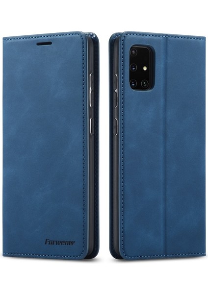Samsung Galaxy A51 Için Deri Telefon Kılıfı (Yurt Dışından)