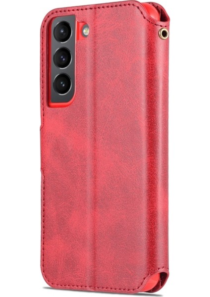 Samsung Galaxy S22 Için Manyetik Tokalı Pu Deri Telefon Kılıfı (Yurt Dışından) indirimleri