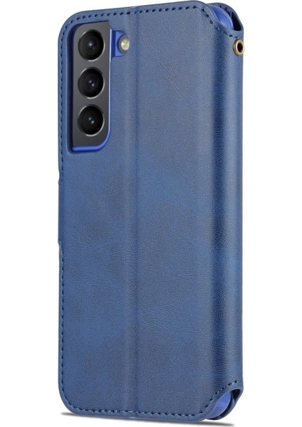 Samsung Galaxy S22 Için Manyetik Tokalı Pu Deri Telefon Kılıfı (Yurt Dışından) fırsatları