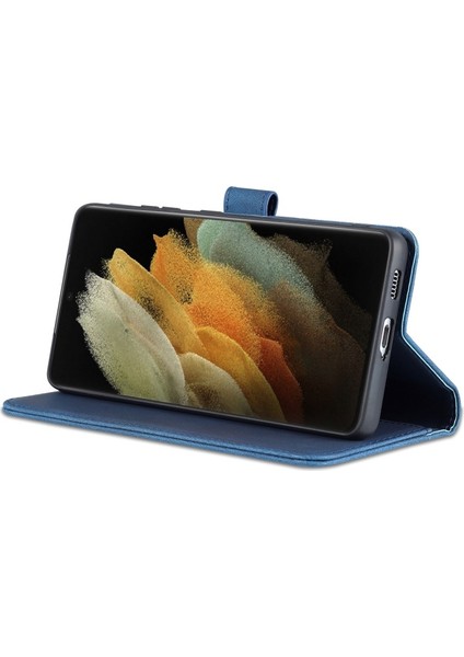 Samsung Galaxy S21 Ultra Için Manyetik Pu Deri Telefon Kılıfı (Yurt Dışından) indirimleri